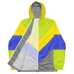 90's Green Speckle Windbreaker