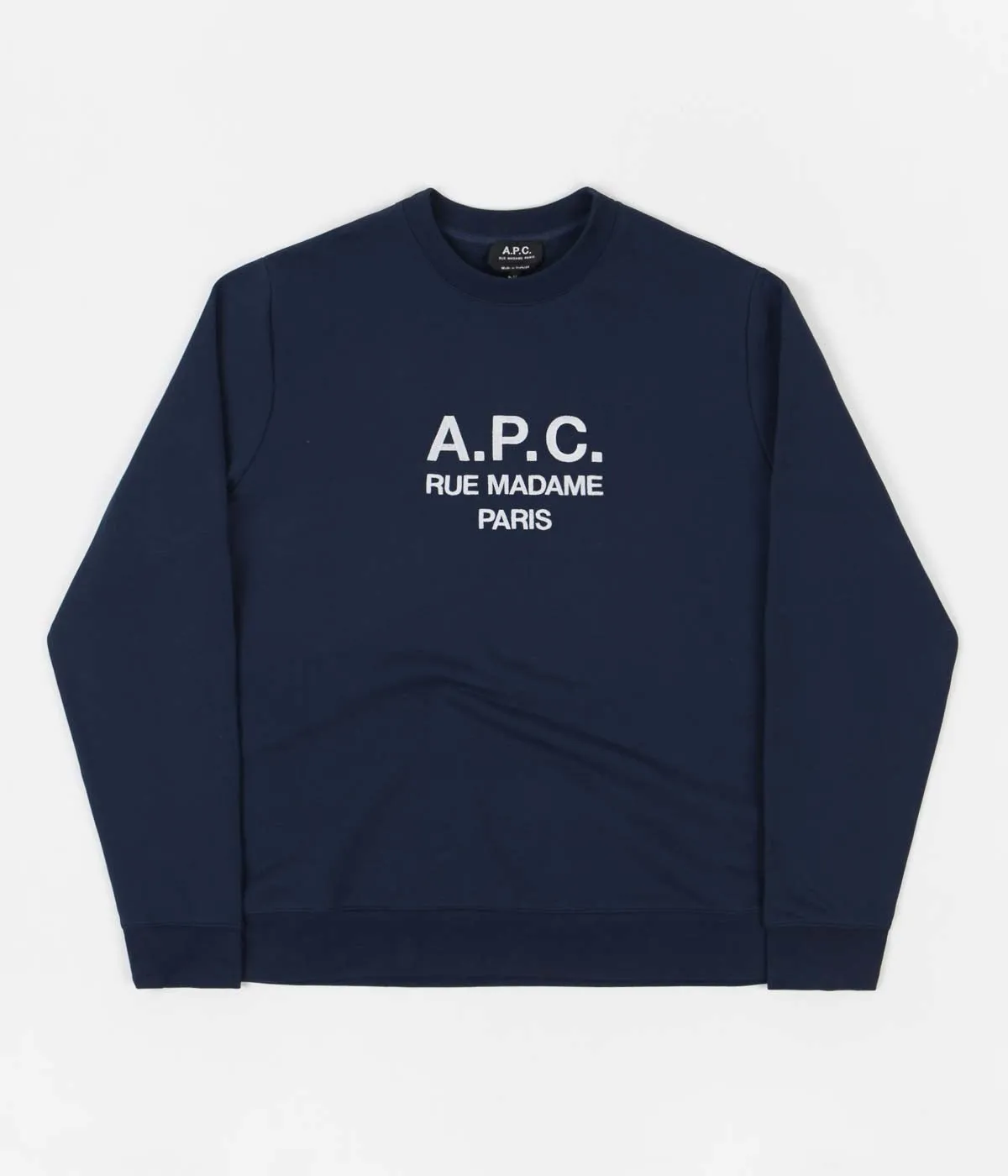 A.P.C. Rufus Crewneck Sweatshirt - Marine