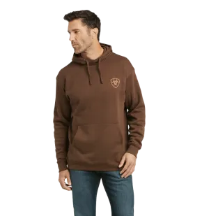 Ariat Men's Patriot 2.0 Dark Brown Hoodie