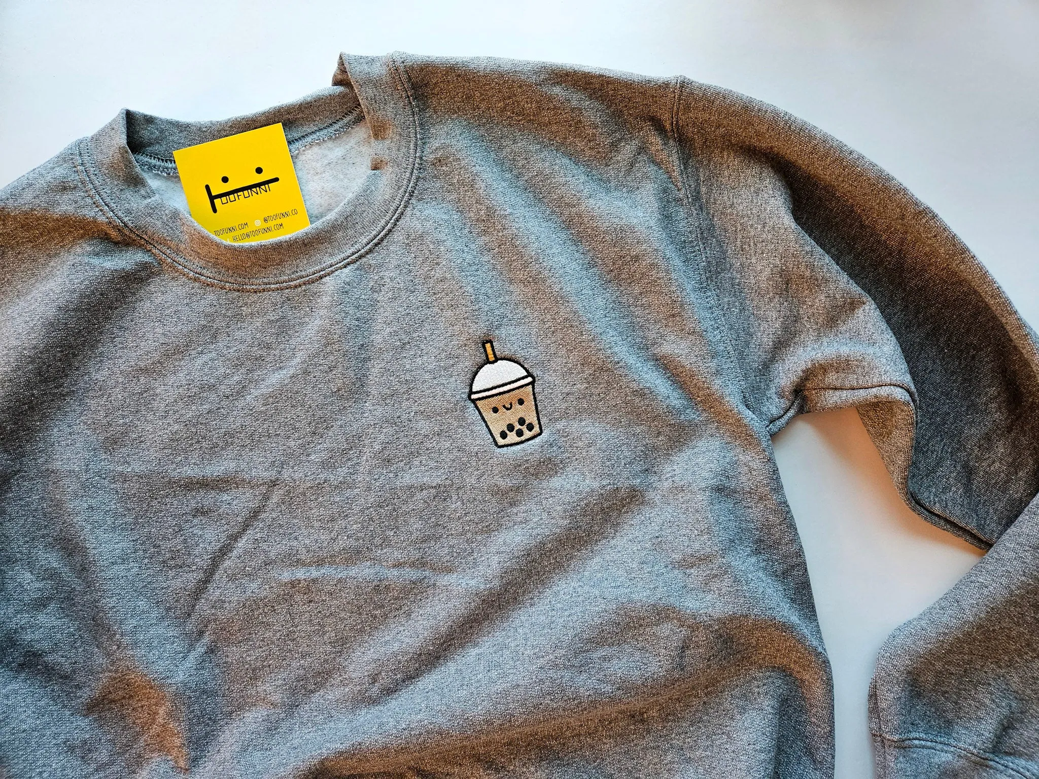 BBT - Heather Grey Crew - X-Large