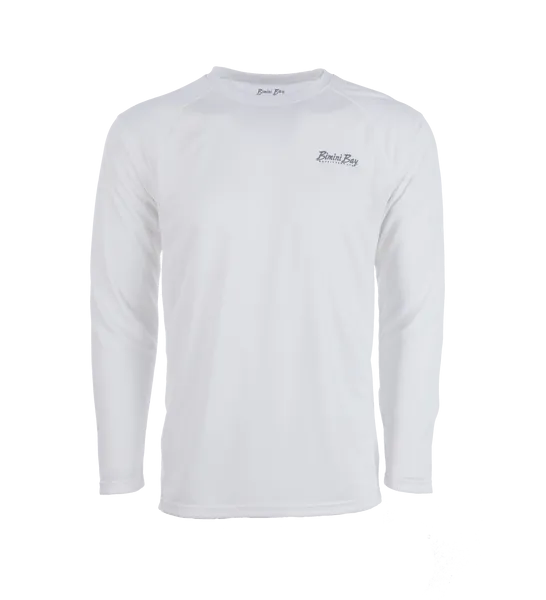 Bimini Bay Cabo Crew Long Sleeve White Shirt
