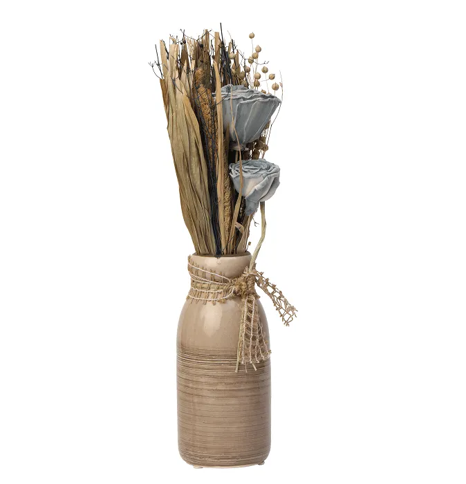 Lea Dried Ocean Blue Big Vase