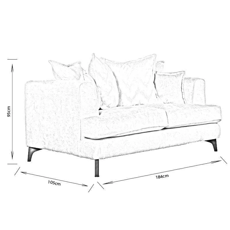 Leon 2 Seater Sofa - Oyster