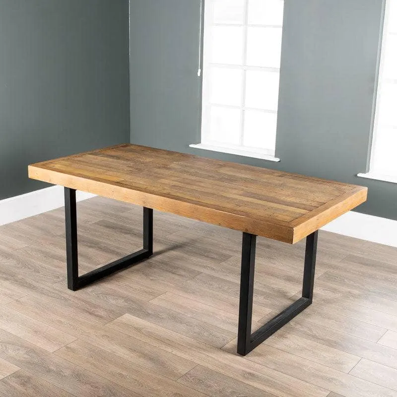 Lincoln Fixed Table & 4 Toronto Grey Chairs