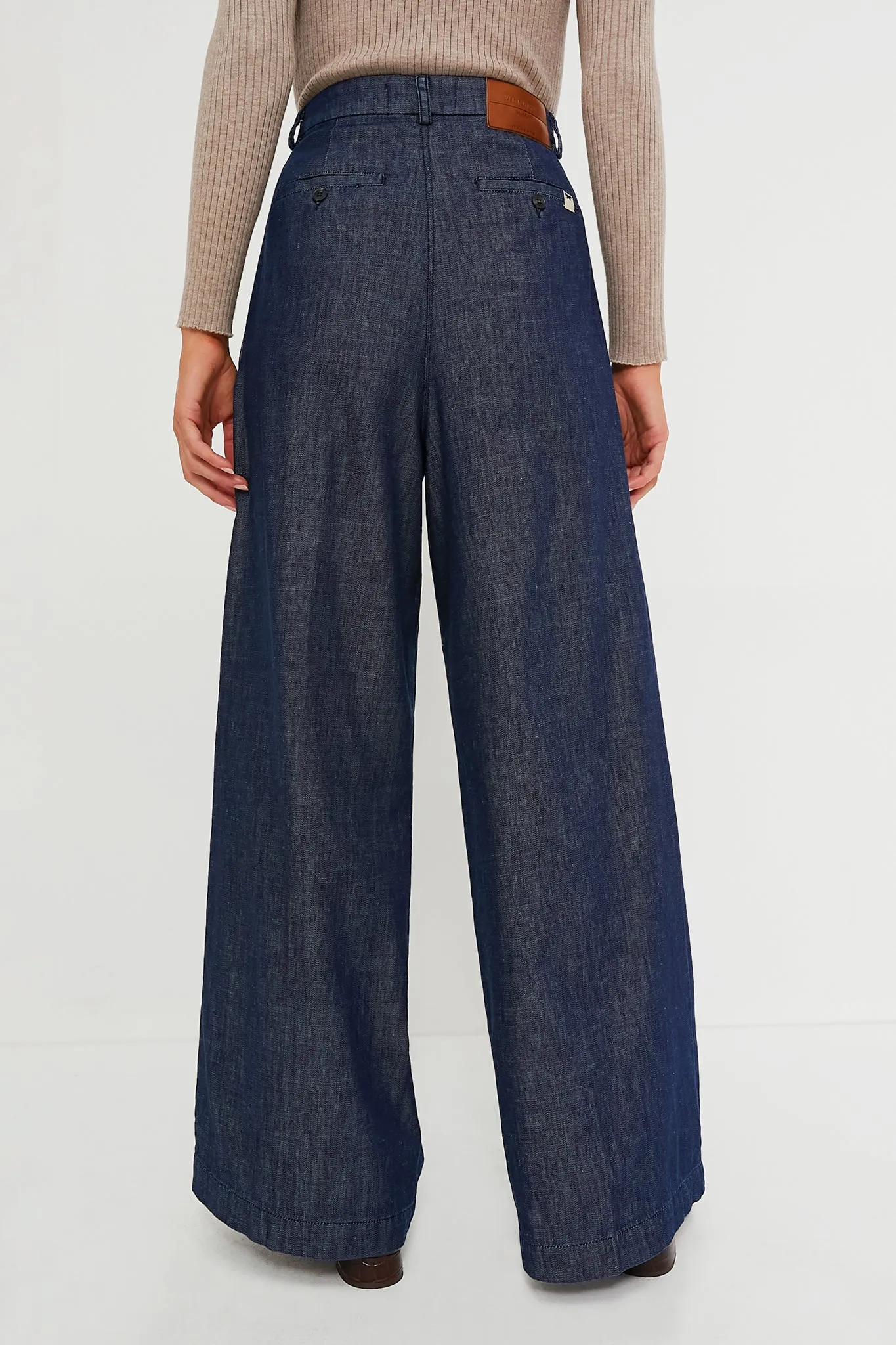 Midnight Blue Fuxia Pant