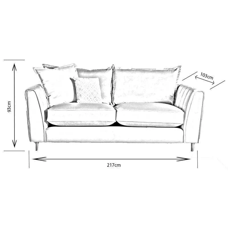Nice 3 Seater Sofa