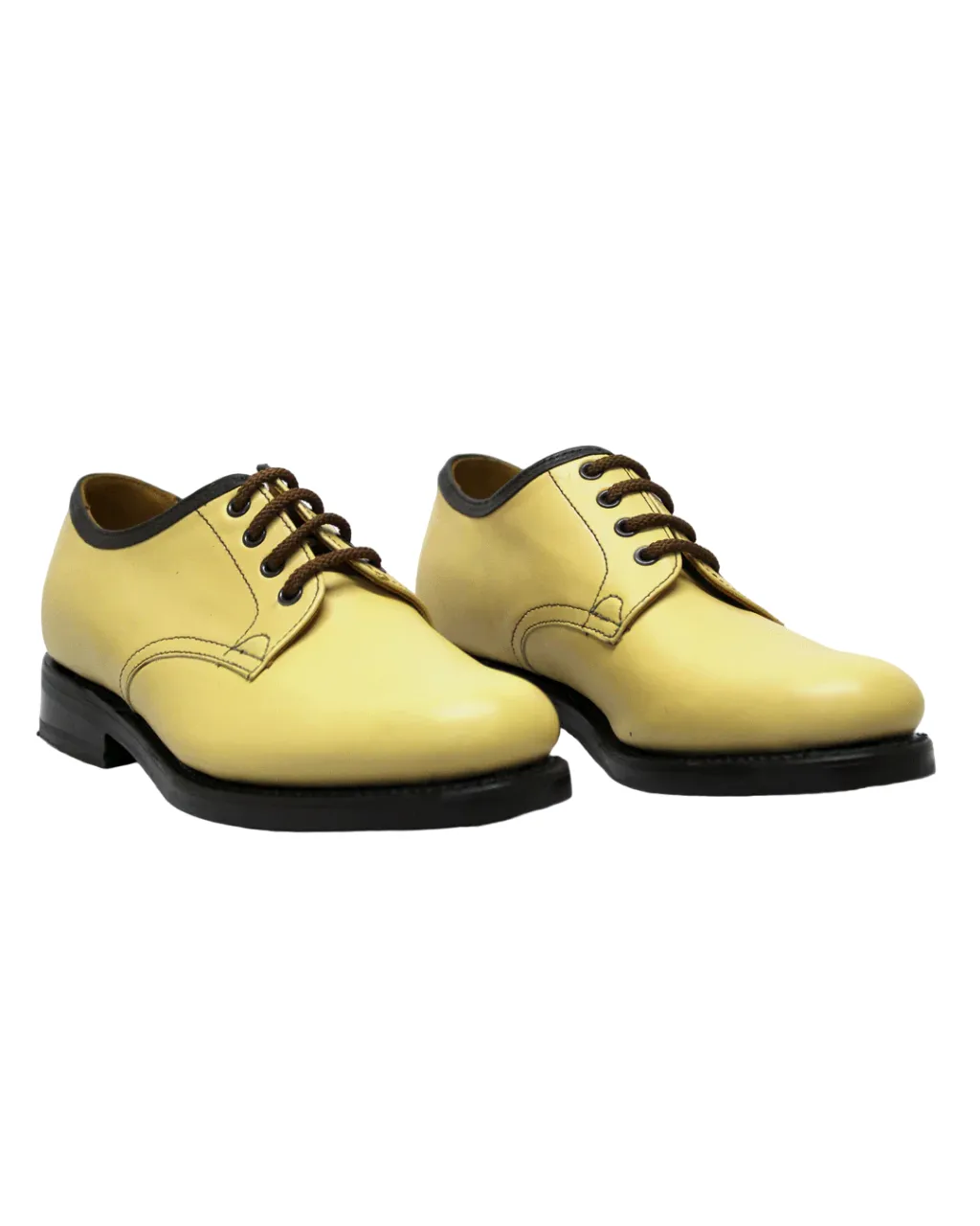 Saxone Leather Wheat Oat  Shoe