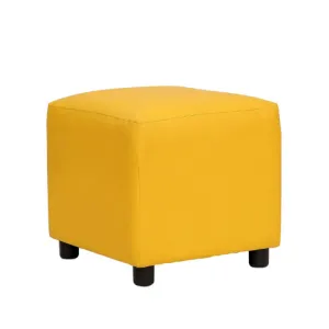 Upholstered Pouf stool I Soft-cube