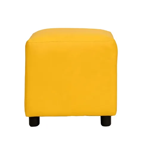 Upholstered Pouf stool I Soft-cube